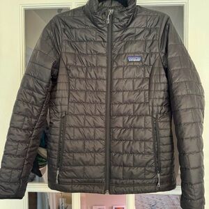 Patagonia Women's Dark Gray Puffer Jacket